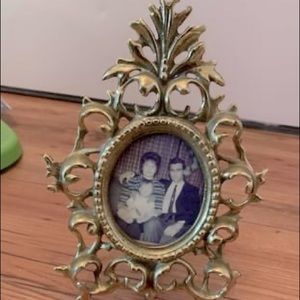 Vintage Brass Picture Frame